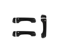 Fgpvqdbh Chrome Outer Door Handle for Jeep for Wrangler for JL 2018-2023 Car Exterior Side Door Handle Tailgate Handle Decoration Cover Stickers