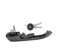 Fgpvqdbh Chrome Outer Door Handle for VW for Combi T2 T3 1979-1992 for Type II 1969-1979 Car Front Rear Right Left Door Handle with 2 Keys