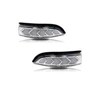 Fgpvqdbh Mirror Indicator Blinker For Toyota For Prius C For Venza For Avalon For Corolla For Scion For IM 2012-2018 LED Mirror Dynamic Turn Light(Clear Lens)