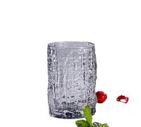 FGQCBBYC water bottle Bark Texture Glass Irregular Beer Cup Bar Breakfast Coffee Cup Water Cup-Small Tobacco-Bark Glass Glass