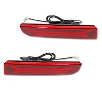 FGSDKJF Car Lights Rear Tail Light For Lancer For Evo X For Outlander Car Tail Brake Rear Fog Lamps And Turn Signal Light 3D Bumper Reflector Lights(Red)
