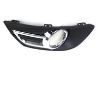 FGSDKJF For Citroen C4 2008 2009 2010 2011 Car Front Bumper Chrome Cover Fog Light Lamp Frame Cap Front Bumper Fog Grille(Right)