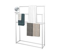 FGSHDBCU Towel Racks, Tall Bathroom Towel Rack for Skinny Spacesfreestandibathroom Towel Holder Stand-Resistant Bath Dryirack/D/75 * 20 * 110Cm