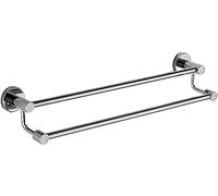 FGSHDBCU Towel Racks,Towel Rails, Towel Rail Rack Holder Bathroom Towels Rack Hanger Wall Hangitowel Bar Storage Shelf/Double Rack/Sile Rack/50Cm