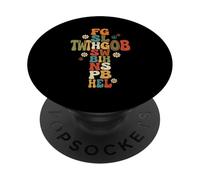 FGSLTWTHGHOB John 3:16 Funny Christian Faith Cross PopSockets Adhesive PopGrip