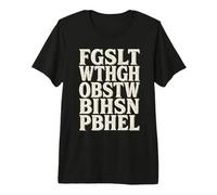 FGSLTWTHGHOBSTWBIHSNPBHEL John 3 16 Bible Verse Premium T-Shirt