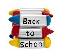 FGT Back to School Wax Crayon Bead Charm Compatible with Pandora Bracelets Daughter Sister Granddaughter Girls