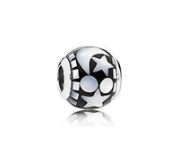 FGT Moon Star Celestial Mosaic Charm fits Pandora Charms Bracelet for Women Daughter Birthday Jewellery Gift Sterling Silver Bead S925