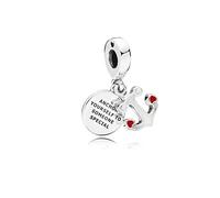 FGT Ocean Anchor Charm for Bracelets Necklaces Pendants Dangle Sterling Silver Charms Gift for Wife Daughter Sister Best Friend Family Women Girls Mum Birthday Mothers Day Valentine