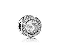 FGT Sparkling Purple Red Clear Birthstone Beads Charm fit Pandora Bracelets Birthday Charms Gift for Women Sterling Silver Cubic Zirconia