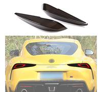 Fgtagtal Car Taillight Cover Fit for Toyota Supra GR A90 A91 MK5 2019-2022, Smoked Taillight Shell Trim Cover, Rear Tail lamp Decorative Protection Trim, 2PCS, Transparent Gray