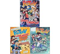 Fgteev Collection 3 Books Set FGTeeV Presents, Game Break, Saves the World