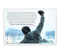 FGTIJXWY Hope Inspirational Canvas Print Motivational Quote Wall Art - Boxing Office & Gym Decor for Men Ready to Hang Canvas Artwork For Walls- Inspirational Movie Quotes 20x30inch Unframed