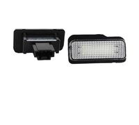 Fguiieqj Car Number Plate Light Licence 2Pc License Plate LED Light For Benz C E For CLS For SLK-Class For S203 For S211 5D W211 4D Door Number Lamp White Rear Number Plate Light