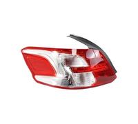 Fguiieqj Rear Tail Light Assembly For Peugeot 301 2012-2016 Car Rear Tail Light Turning Signal Brake Lamp Warning Bumper Light LED Taillight Housing 9674807780 Car Taillight Assembly(Only Left)