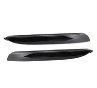 Fguiieqj Rear Tail Light Bumper For Mazda 3 M3 2010 2011Red Lens Parking Warning Lamp Car 1Set LED Rear Bumper Left Right Side Reflector(2Piece Black LENS)