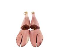 FGUJSUR 1 Pair Red Wood Adjustable Shoe Shaper Men's Shoe Tree Stretcher Support For Men Boot Expander Device For All Shoes Heels And Sneakers Sports Shoes(EU 37 38)
