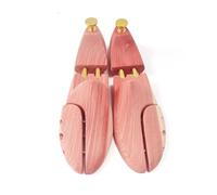 FGUJSUR Twin Tube Red Adjustable Shoe Shaper Men's Wood Shoe Tree For All Shoes Heels And Sneakers Sports Shoes(EU 41 42)
