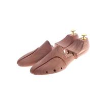 FGUJSUR Twin Tube Red Wood Adjustable Shoe Shaper Men's Shoe Tree For All Shoes Heels And Sneakers Sports Shoes(EU 45 46)
