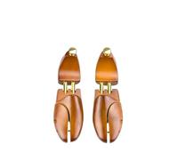FGUJSUR Twin Tube Simplified Adjustable Shoe Shaper Men's Shoe Tree Stretcher Keeper EU 38-46/US 6-12 Brown Color For All Shoes Heels And Sneakers Sports Shoes(EU 39 40)