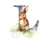 FGUUTYM Easter Charms Resin Rabbit Charms Jewellery Making Rabbit Pendant DIY Jewellery Accessories Wall Plant Pot, one size, Acrylic