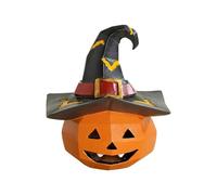 FGUUTYM Exquisite Halloween Figurines with Cylinders and Ornaments.A Pair of Elegant Decorative Figurines for Your Mantle or as Photo Props Locker Accessories (A, One Size)