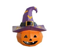 FGUUTYM Exquisite Halloween Figurines with Cylinders and Ornaments.Pair of Elegant Decorative Figurines for Your Mantle or as Photo Props Locker Accessories (B, One Size)