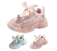 FGUUTYM Girls' Children's Shoes Running Shoes for Children Outdoor Lightweight Soft Trainers Leisure Shoes Mesh Upper Running Shoes Comfortable Jogging Shoes Sports Shoes Trainers Fitness Shoes