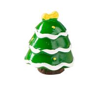 FGUUTYM Miniature Christmas Tree Ornament Scene Decoration Accessories Resin Figurines for Festive Holiday Displays Pens Storage Desk Cheap (C, 3.5 x 3)