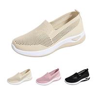 FGUUTYM Orthopaedic Shoes Women's Lightweight and Breathable Walking Shoes Lightweight Wide H Casual Comfort Running Shoes Comfortable Outdoor Summer Shoes Trainers Memory Foam Trainers Sports Shoes