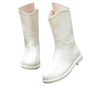 FGUUTYM Rubber Shoes Women's Outdoor Hiking Medium Height Wellington Boots Wide Shaft Extra Wide Rain Boots Rain Boots Waterproof Garden Boots Rain Shoes Garden Shoes Sailing Boots Fishing Boots