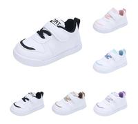 FGUUTYM Running Shoes for Children, Boys, Girls, Outdoor Lightweight Soft Leisure Shoes, Children's Shoes, Barefoot Shoes, Leather Fabric Shoes, Running Shoes with Non-Slip Rubber Sole, Sports Shoes