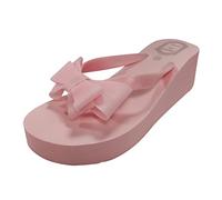 FGUUTYM Sketches Women's Shoes Black Beach Outdoor Shoes Flops Slip Sandals Indoor Women Summer Women's Sandals Hallux Valgus Women, Z2 Pink, 6 UK