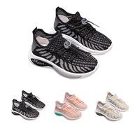 FGUUTYM Trainers Boys Girls Lightweight Trainers Kids Mesh Fashionable Shoes Lightweight Running Shoes Sports Shoes Minimalist Indoor Shoes Outdoor Children's Shoes Road Running Shoes Non-Slip Air