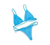 FGUUTYM Underwire Sexy Women Underwear Solid Night Clothes Muslim Corset Bodysuit Lingerie Women, blue, M