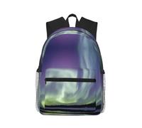 Fgwaauh Casual Aurora Backpack For Men And Women Lightweight Travel | Aurora Backpack 15.7-Inch Casual Commuter Backpack