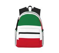 Fgwaauh Casual Kuwaiti Flag Backpack For Men And Women Lightweight Travel