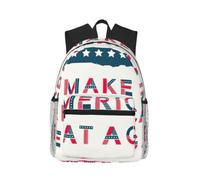 Fgwaauh Casual Make America Great Again Backpack For Men And Women Lightweight Travel