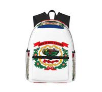 Fgwaauh Casual West Virginia State Flag Backpack For Men And Women Lightweight Travel