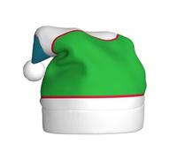 Fgwaauh Flag Of The Republic Of Uzbekistan Santa Hat, Christmas Hat,For Xmas New Year Christmas Party, Christmas New Year Festive Holiday Party Supplies