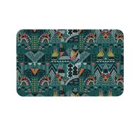 Fgwaauh Scandinavian Animals Diatomaceous Earth Shower Mat, Non-Slip Super Absorbent Quick Drying Bathroom Floor Mat