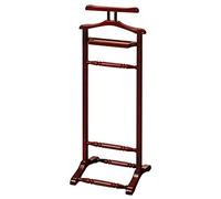 FGXHHS Coat Rack, Wood Suit Valet Stand Clothes Rack With Hanger And Pants Rail Modern Very Practical Furniture Men's Stand,