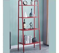 FGXHHS Kitchen Shelf Storage, Freestanding Utility Storage Rack Workstation Suitable For Living Room Home Office (Color : Red, Size 61x35x144cm)