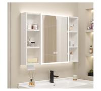FGXHHS Mirror cabinet for bathroom， cabinets，bathroom wall cabinets，Bathroom with Storage ，LED Lighted Bathroom Medicine Cabinet，with Defogger,Dimmer(A,W50*H68cm/W19.7*