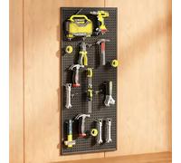 FGXHHS Modular Wall Organizer Panels with Hooks for Garage, Kitchen, and Office Storage