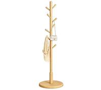 FGXHHS Solid Wood Hall Tree - Freestanding Coat Rack for Entryway, Narrow Design Closet, Dressing Room, Office & Foyer Upgrade