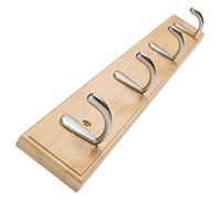 FGXHHS Wall Mounted Coat Rack Hooks Hanger Hat Hanger，Clothes Entryway Foyer Storage Organization Bathroom Towel Key Racks (Color : A, Size 4 Hook)
