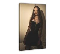 fgxmne Exclusive Art Gorgeous Cool Young Singer Isabel LaRosa Aesthetic Portrait Poster 9 Canvas Poster Bedroom Decor Landscape Office Room Decor Gift 08x12inch(20x30cm)