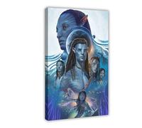 fgxmne Exclusive Art Science Fiction Film Avatar Poster 7 Canvas Poster Bedroom Decor Landscape Office Room Decor Gift 08x12inch(20x30cm)