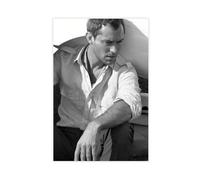 fgxmne Exclusive Artistic British Actor Jude Law Portrait Poster 2 Canvas Poster Wall Art Decor Print Picture Paintings for Living Room Bedroom Decoration 08x12inch(20x30cm)